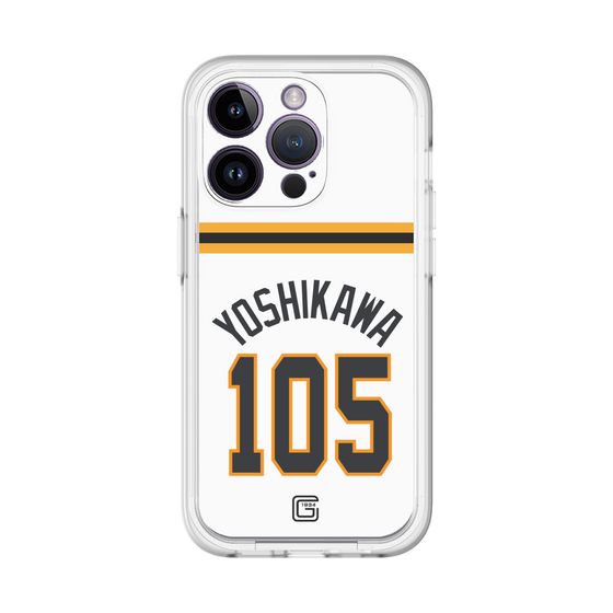 スリムプロテクションプレミアムケース［ 読売ジャイアンツ - #105 YOSHIKAWA - ホーム ］