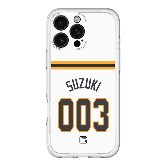 スリムプロテクションプレミアムケース［ 読売ジャイアンツ - #003 SUZUKI - ホーム ］