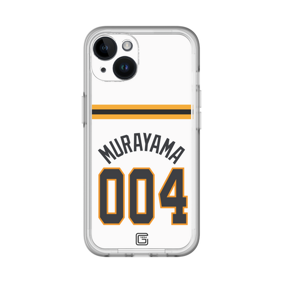スリムプロテクションプレミアムケース［ 読売ジャイアンツ - #004 MURAYAMA - ホーム ］