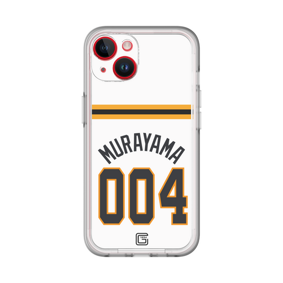 スリムプロテクションプレミアムケース［ 読売ジャイアンツ - #004 MURAYAMA - ホーム ］
