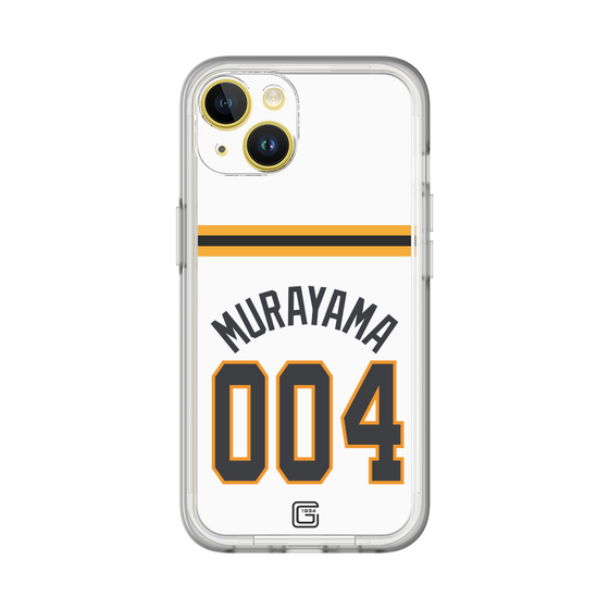 スリムプロテクションプレミアムケース［ 読売ジャイアンツ - #004 MURAYAMA - ホーム ］