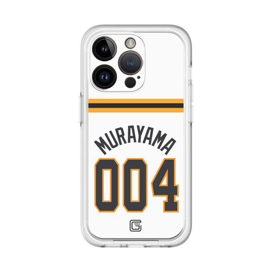 スリムプロテクションプレミアムケース［ 読売ジャイアンツ - #004 MURAYAMA - ホーム ］