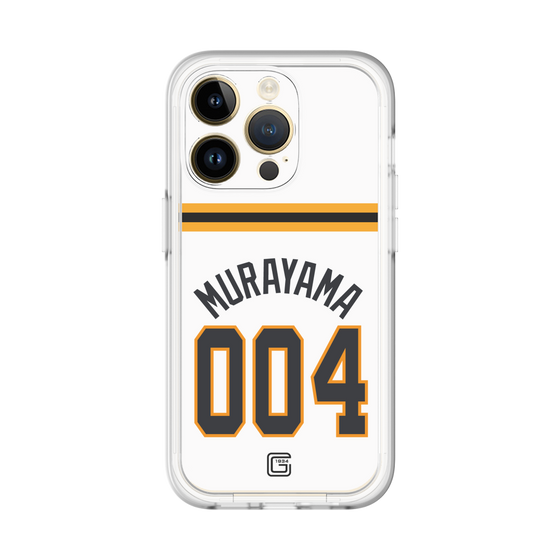 スリムプロテクションプレミアムケース［ 読売ジャイアンツ - #004 MURAYAMA - ホーム ］