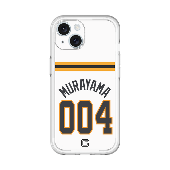 スリムプロテクションプレミアムケース［ 読売ジャイアンツ - #004 MURAYAMA - ホーム ］