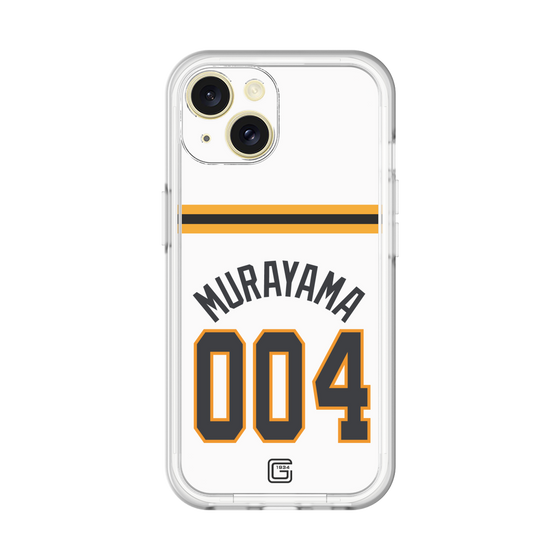 スリムプロテクションプレミアムケース［ 読売ジャイアンツ - #004 MURAYAMA - ホーム ］