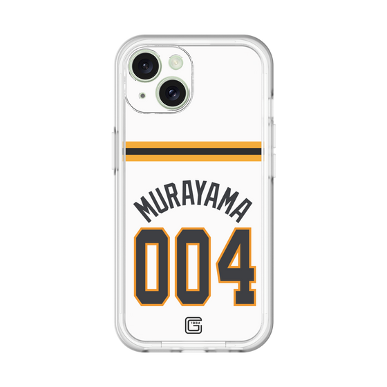 スリムプロテクションプレミアムケース［ 読売ジャイアンツ - #004 MURAYAMA - ホーム ］