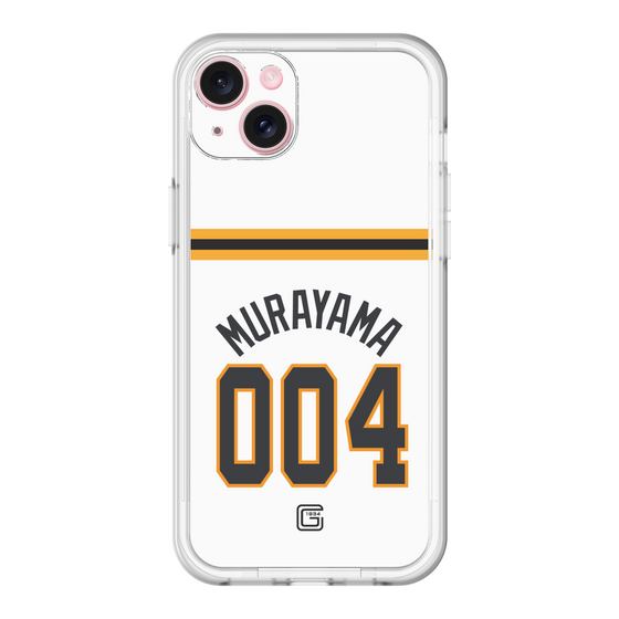スリムプロテクションプレミアムケース［ 読売ジャイアンツ - #004 MURAYAMA - ホーム ］
