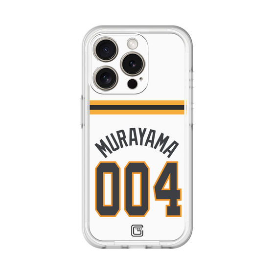 スリムプロテクションプレミアムケース［ 読売ジャイアンツ - #004 MURAYAMA - ホーム ］