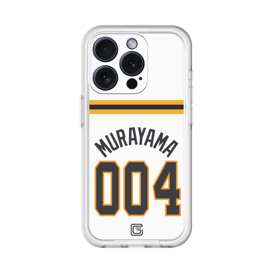 スリムプロテクションプレミアムケース［ 読売ジャイアンツ - #004 MURAYAMA - ホーム ］