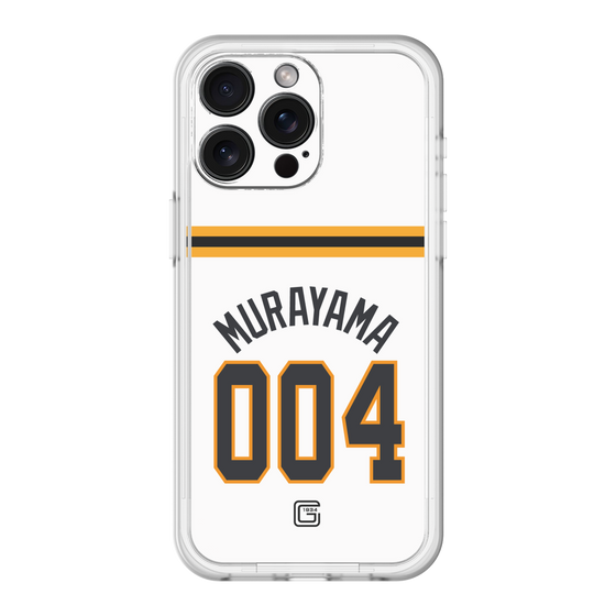 スリムプロテクションプレミアムケース［ 読売ジャイアンツ - #004 MURAYAMA - ホーム ］