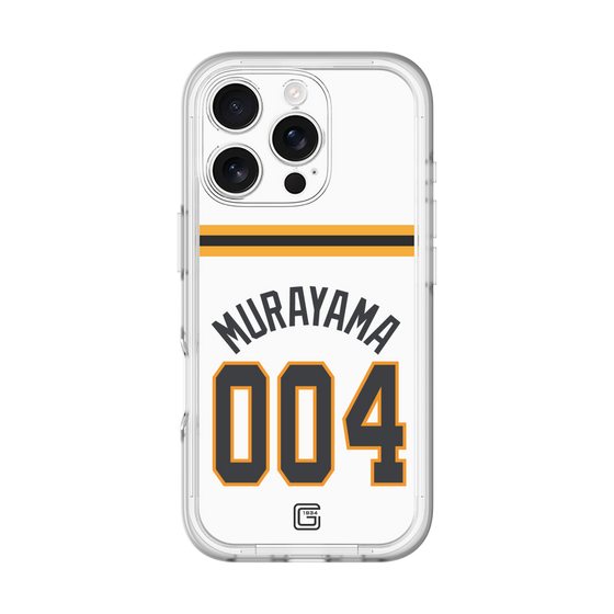 スリムプロテクションプレミアムケース［ 読売ジャイアンツ - #004 MURAYAMA - ホーム ］
