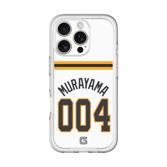 スリムプロテクションプレミアムケース［ 読売ジャイアンツ - #004 MURAYAMA - ホーム ］