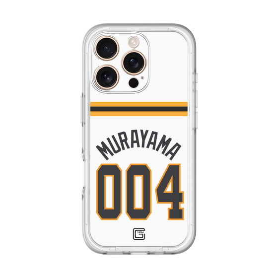 スリムプロテクションプレミアムケース［ 読売ジャイアンツ - #004 MURAYAMA - ホーム ］