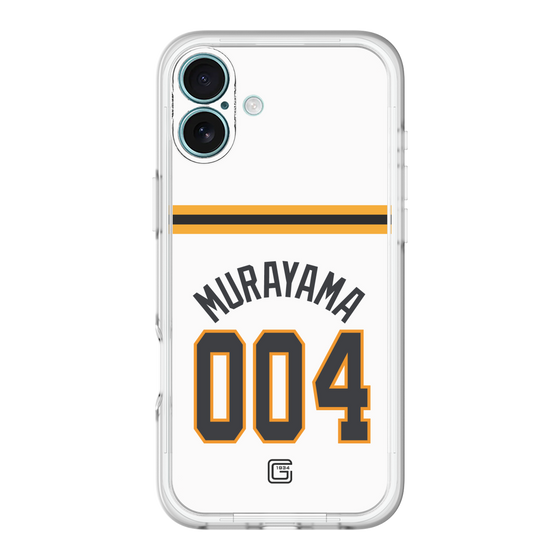 スリムプロテクションプレミアムケース［ 読売ジャイアンツ - #004 MURAYAMA - ホーム ］