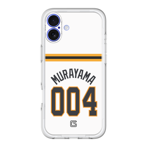 スリムプロテクションプレミアムケース［ 読売ジャイアンツ - #004 MURAYAMA - ホーム ］