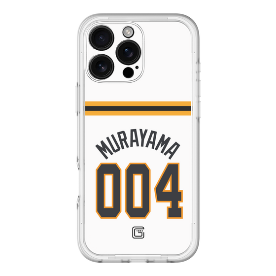 スリムプロテクションプレミアムケース［ 読売ジャイアンツ - #004 MURAYAMA - ホーム ］