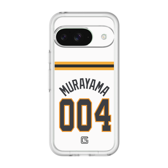 スリムプロテクションプレミアムケース［ 読売ジャイアンツ - #004 MURAYAMA - ホーム ］