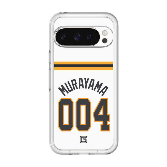 スリムプロテクションプレミアムケース［ 読売ジャイアンツ - #004 MURAYAMA - ホーム ］