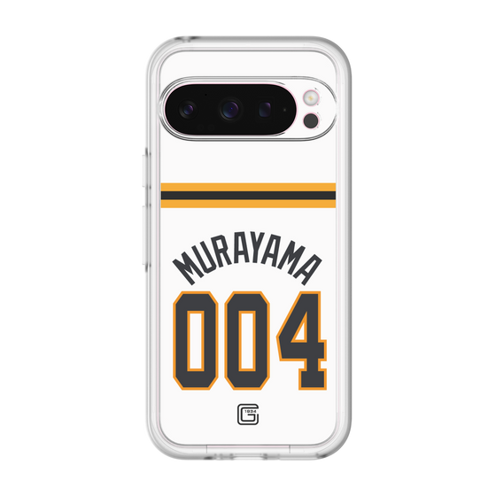 スリムプロテクションプレミアムケース［ 読売ジャイアンツ - #004 MURAYAMA - ホーム ］
