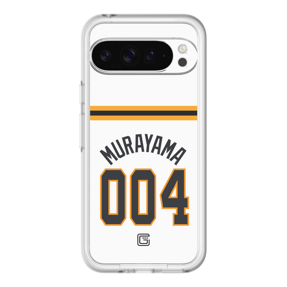 スリムプロテクションプレミアムケース［ 読売ジャイアンツ - #004 MURAYAMA - ホーム ］