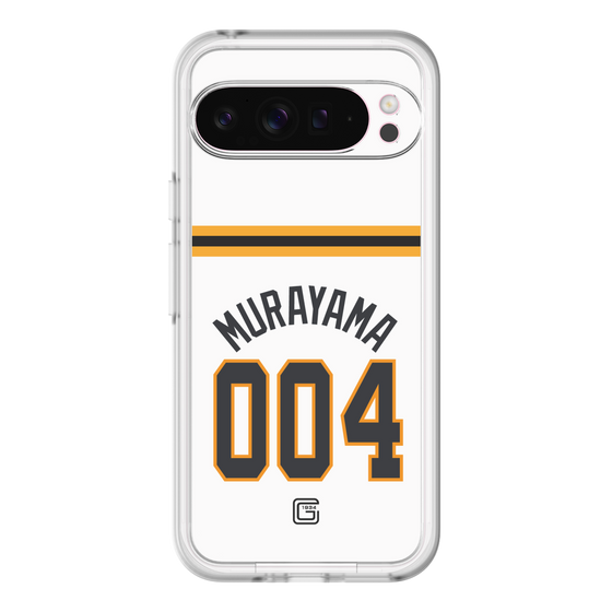 スリムプロテクションプレミアムケース［ 読売ジャイアンツ - #004 MURAYAMA - ホーム ］