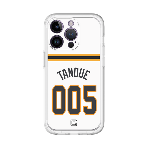 スリムプロテクションプレミアムケース［ 読売ジャイアンツ - #005 TANOUE - ホーム ］