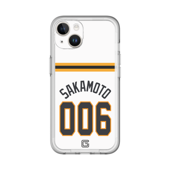 スリムプロテクションプレミアムケース［ 読売ジャイアンツ - #006 SAKAMOTO - ホーム ］