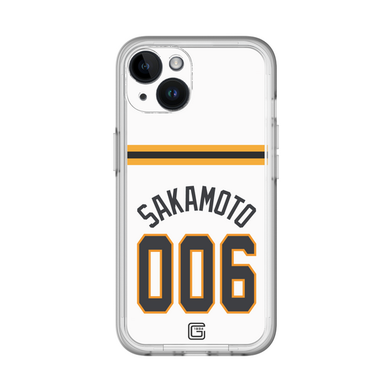 スリムプロテクションプレミアムケース［ 読売ジャイアンツ - #006 SAKAMOTO - ホーム ］