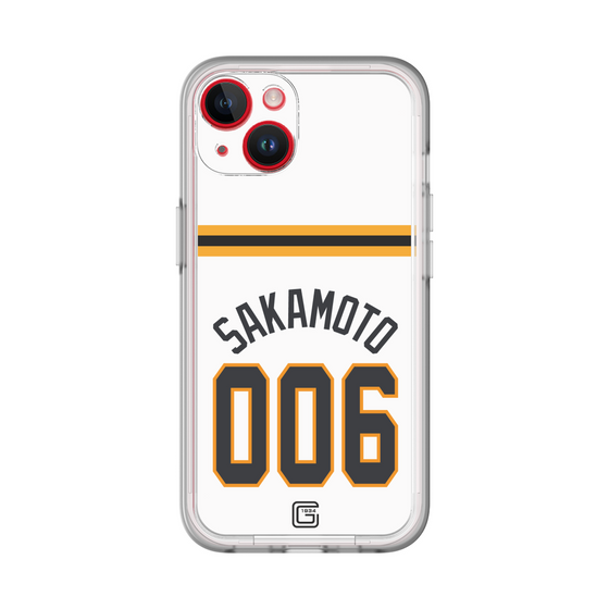 スリムプロテクションプレミアムケース［ 読売ジャイアンツ - #006 SAKAMOTO - ホーム ］