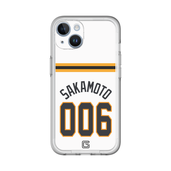 スリムプロテクションプレミアムケース［ 読売ジャイアンツ - #006 SAKAMOTO - ホーム ］