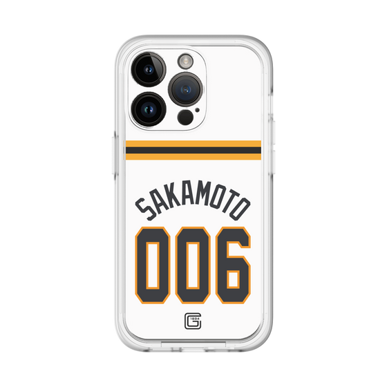 スリムプロテクションプレミアムケース［ 読売ジャイアンツ - #006 SAKAMOTO - ホーム ］