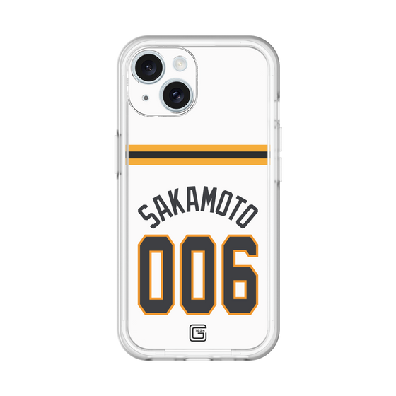 スリムプロテクションプレミアムケース［ 読売ジャイアンツ - #006 SAKAMOTO - ホーム ］