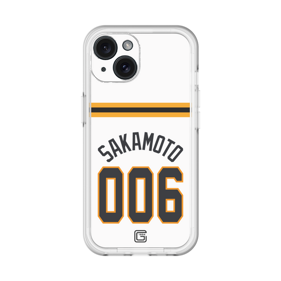 スリムプロテクションプレミアムケース［ 読売ジャイアンツ - #006 SAKAMOTO - ホーム ］
