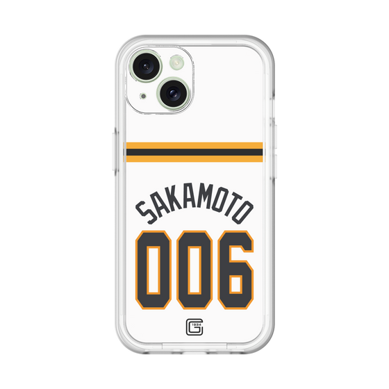 スリムプロテクションプレミアムケース［ 読売ジャイアンツ - #006 SAKAMOTO - ホーム ］