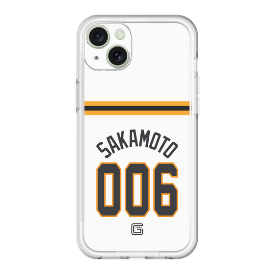 スリムプロテクションプレミアムケース［ 読売ジャイアンツ - #006 SAKAMOTO - ホーム ］