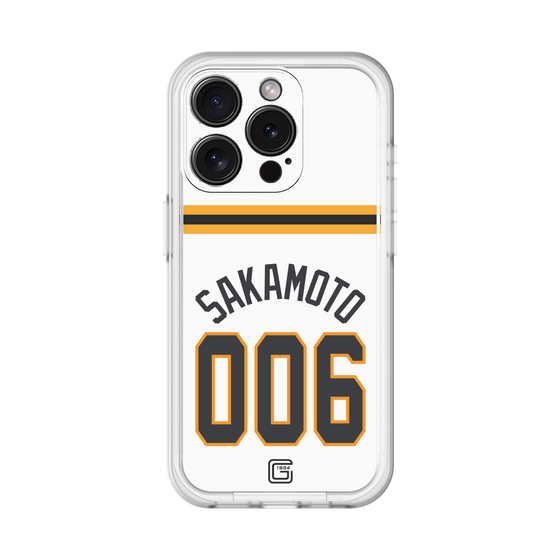 スリムプロテクションプレミアムケース［ 読売ジャイアンツ - #006 SAKAMOTO - ホーム ］