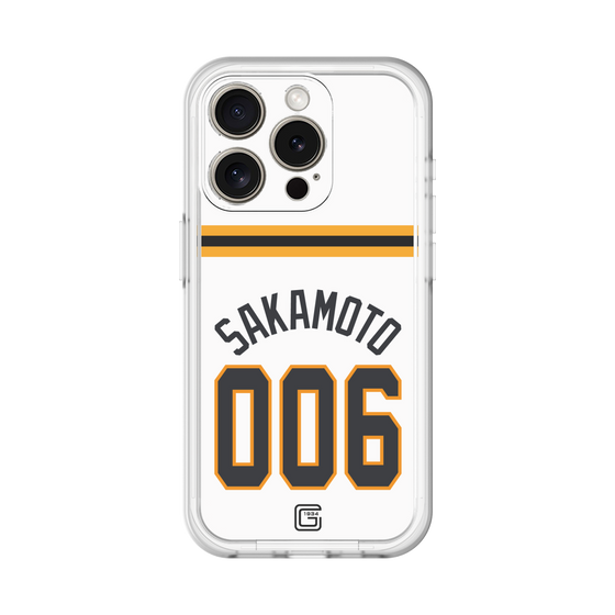 スリムプロテクションプレミアムケース［ 読売ジャイアンツ - #006 SAKAMOTO - ホーム ］