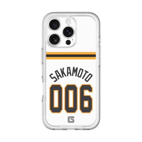 スリムプロテクションプレミアムケース［ 読売ジャイアンツ - #006 SAKAMOTO - ホーム ］