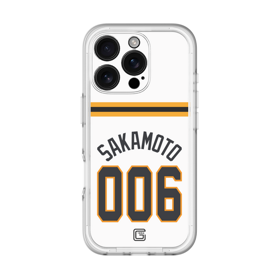 スリムプロテクションプレミアムケース［ 読売ジャイアンツ - #006 SAKAMOTO - ホーム ］