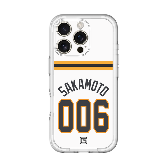 スリムプロテクションプレミアムケース［ 読売ジャイアンツ - #006 SAKAMOTO - ホーム ］