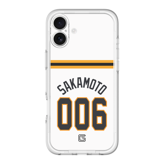 スリムプロテクションプレミアムケース［ 読売ジャイアンツ - #006 SAKAMOTO - ホーム ］