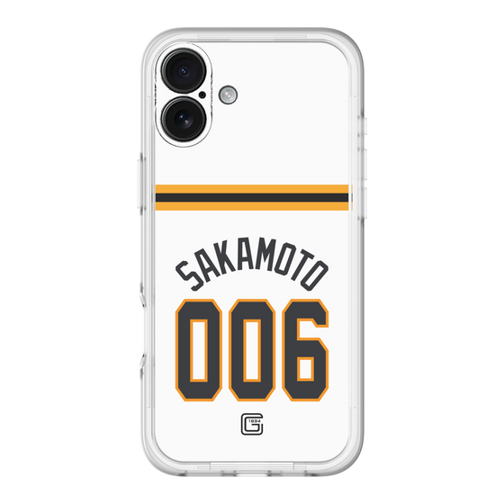 スリムプロテクションプレミアムケース［ 読売ジャイアンツ - #006 SAKAMOTO - ホーム ］