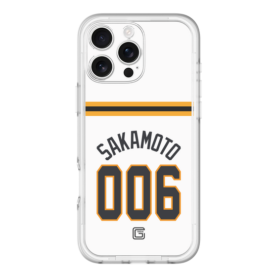 スリムプロテクションプレミアムケース［ 読売ジャイアンツ - #006 SAKAMOTO - ホーム ］