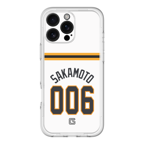 スリムプロテクションプレミアムケース［ 読売ジャイアンツ - #006 SAKAMOTO - ホーム ］
