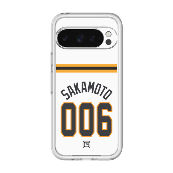 スリムプロテクションプレミアムケース［ 読売ジャイアンツ - #006 SAKAMOTO - ホーム ］