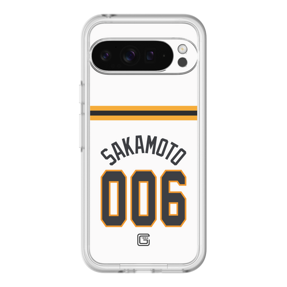 スリムプロテクションプレミアムケース［ 読売ジャイアンツ - #006 SAKAMOTO - ホーム ］