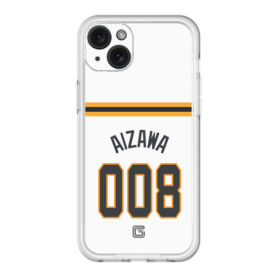 スリムプロテクションプレミアムケース［ 読売ジャイアンツ - #008 AIZAWA - ホーム ］