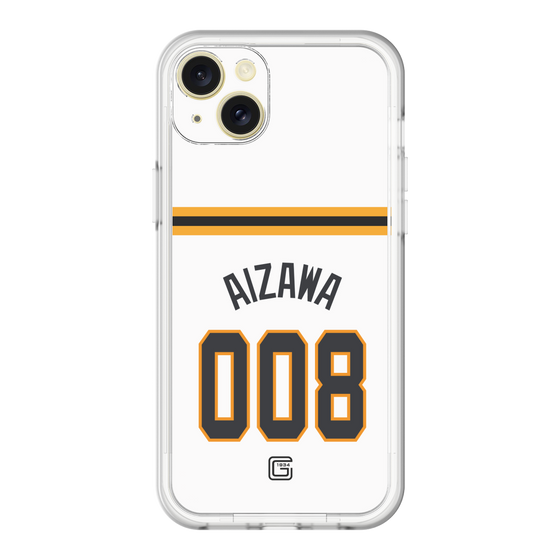 スリムプロテクションプレミアムケース［ 読売ジャイアンツ - #008 AIZAWA - ホーム ］