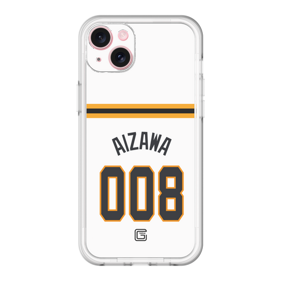 スリムプロテクションプレミアムケース［ 読売ジャイアンツ - #008 AIZAWA - ホーム ］
