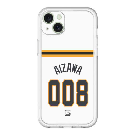 スリムプロテクションプレミアムケース［ 読売ジャイアンツ - #008 AIZAWA - ホーム ］